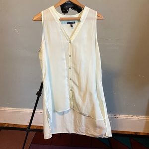 Eileen Fisher lightweight silk blouse